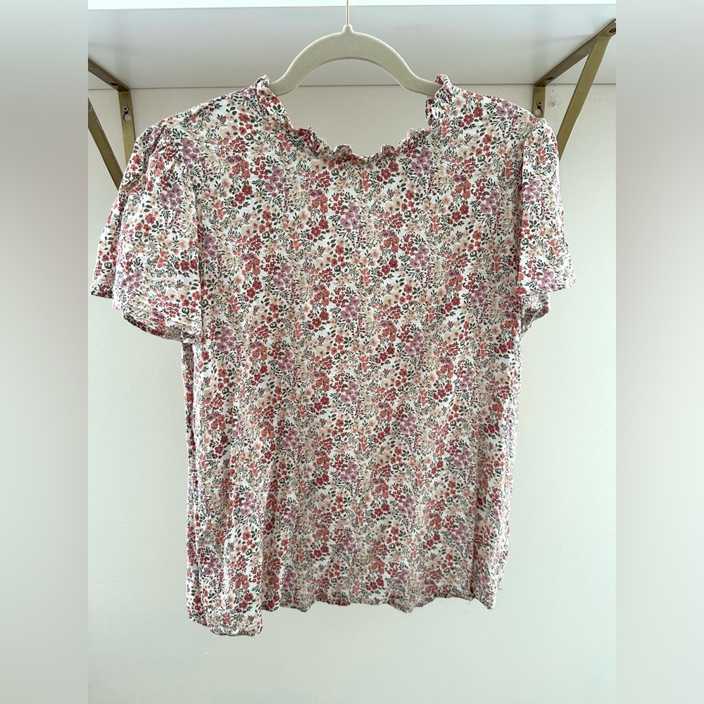 Floral Print Women's Top
